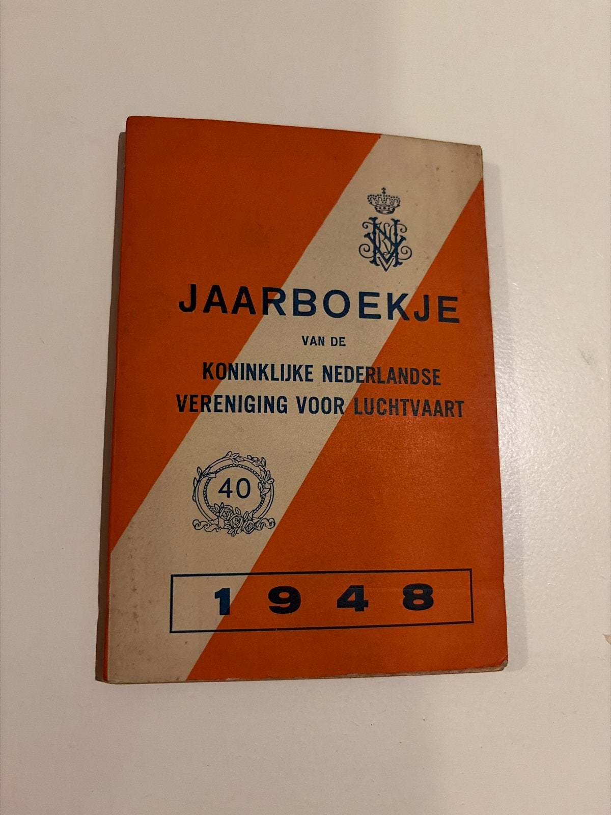 Jaarboekje Koninklijke Nederlandse Vereniging voor Luchtvaar, Boeken, Ophalen of Verzenden, Gelezen, Overige typen