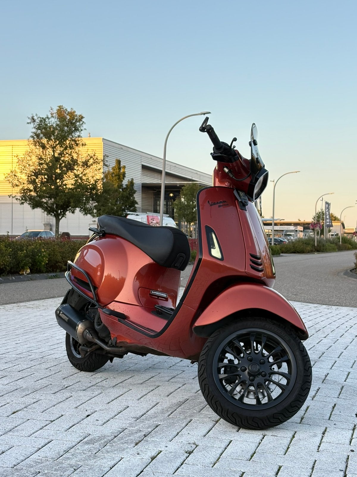 Vespa sprint 80cc, Acrapovic, Custom kleur, Ophalen, Gebruikt, Maximaal 45 km/u, Vespa S