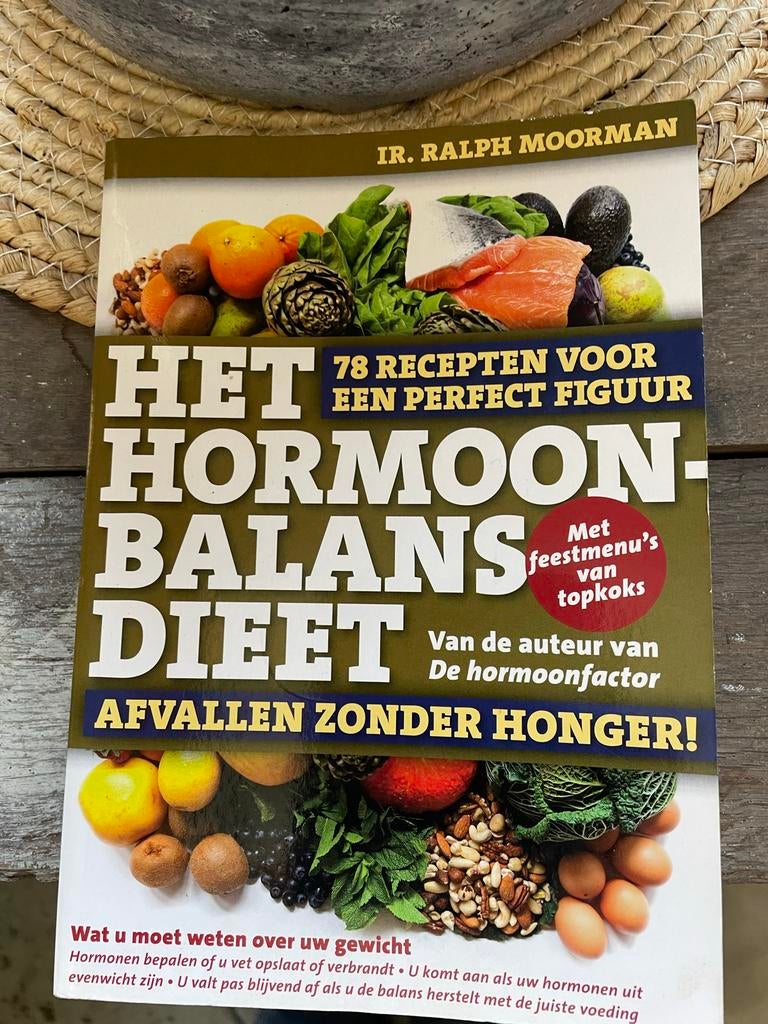 Het Hormoonbalansdieet - Ralph Moorman (Afvallen zonder hong, Ophalen of Verzenden, Gelezen, Dieet en Voeding