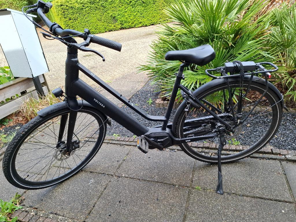 voltare e bike  zwart  28 inch  velgremmen, Fietsen en Brommers, Elektrische fietsen, Gebruikt, 51 tot 55 cm, 50 km per accu of meer