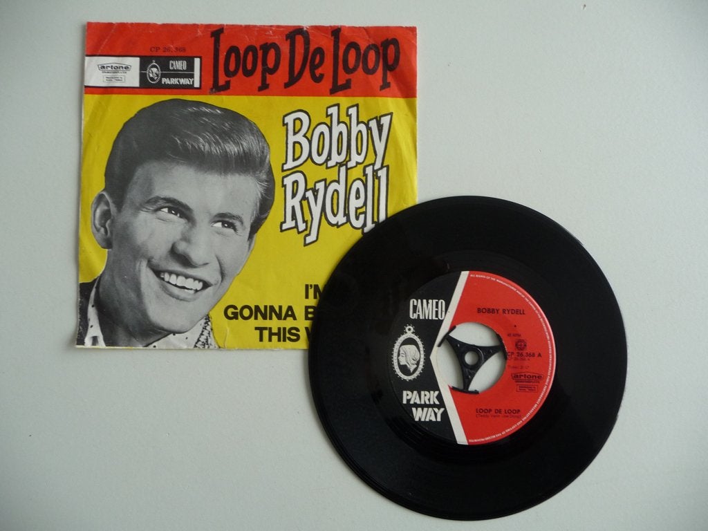 single BOBBY RYDELL - LOOP DE LOOP - CAMEO PARKWAY RECORDS, Gebruikt, 7 inch, Ophalen of Verzenden, Pop