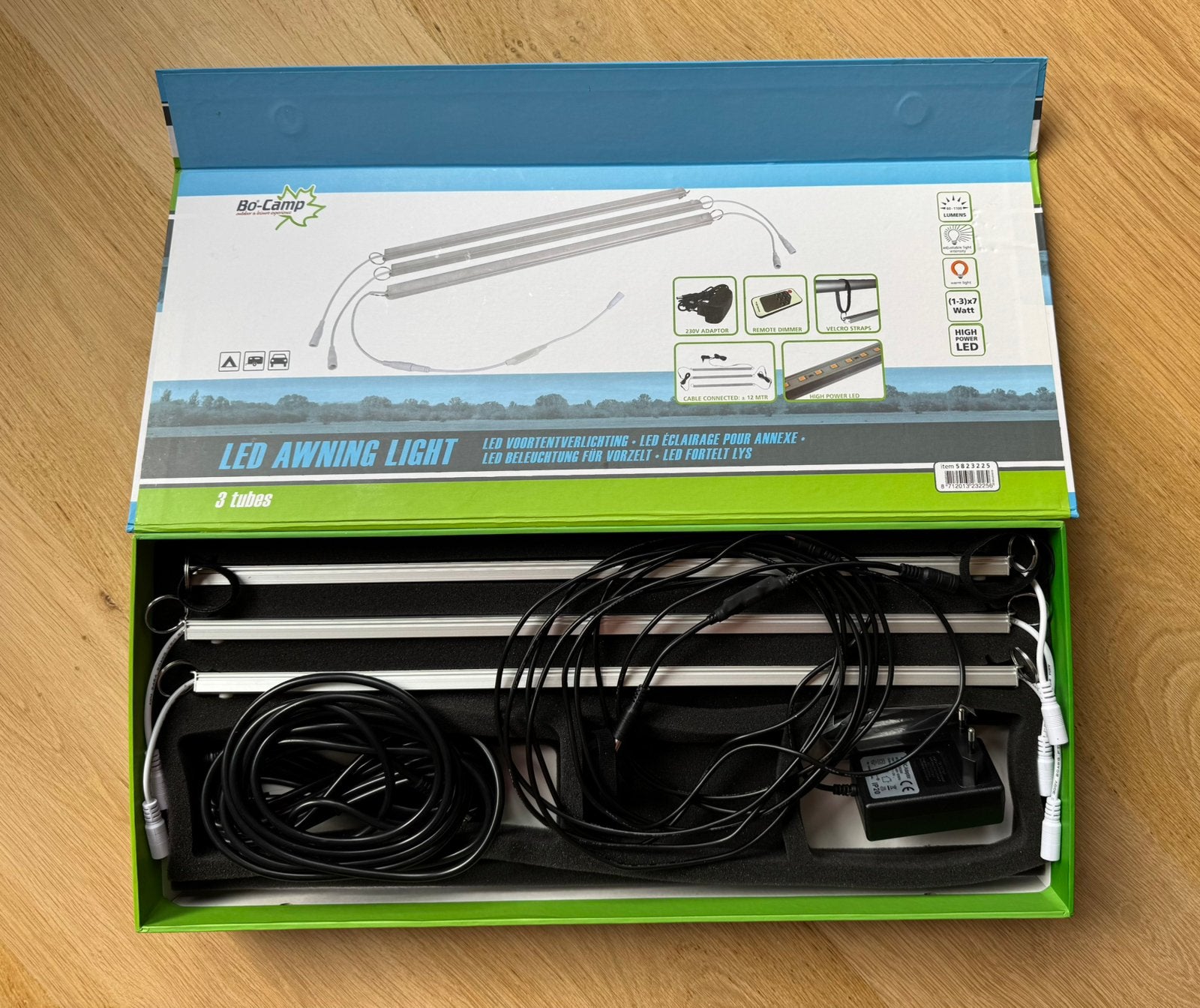 Led verlichting Bo camp, Caravans en Kamperen, Ophalen, Zo goed als nieuw