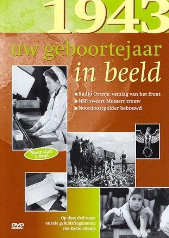 1943 Uw Geboortejaar In Beeld (DVD), Cd's en Dvd's, Alle leeftijden, Ophalen of Verzenden, Zo goed als nieuw, Natuur
