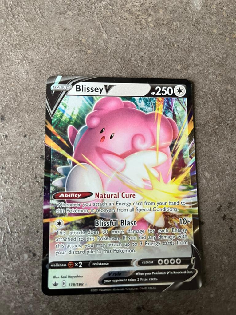 Blissey 119/198, Hobby en Vrije tijd, Verzamelkaartspellen | Pokémon, Ophalen of Verzenden, Zo goed als nieuw