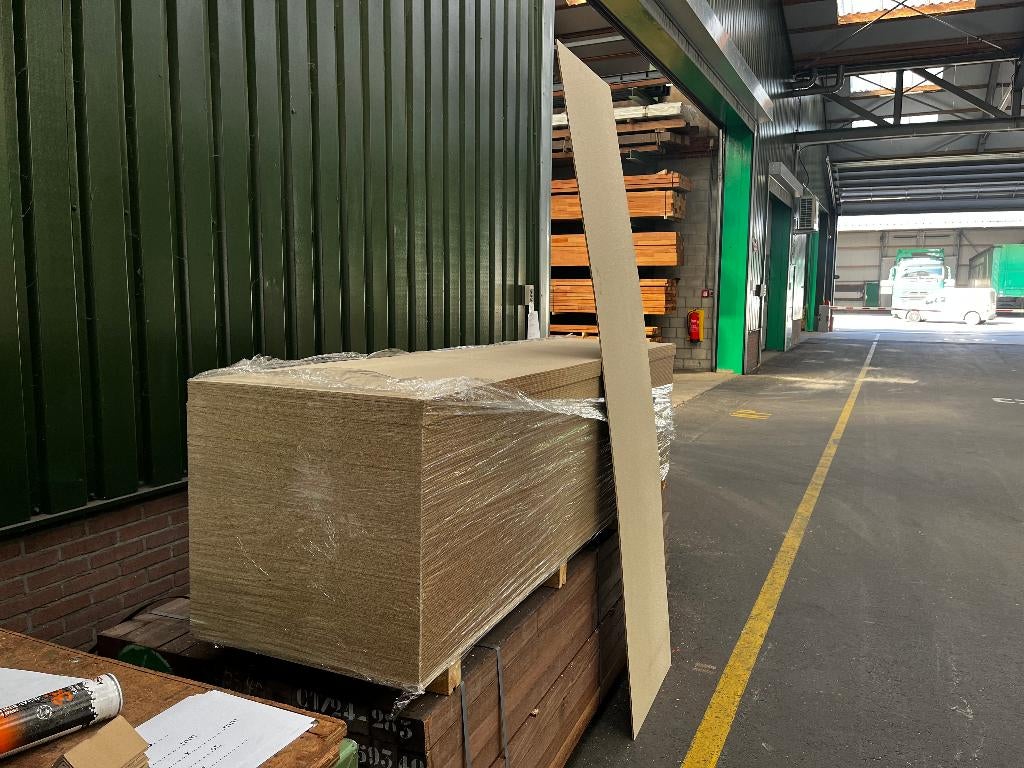 Spaanplaten 6mm – 2440 x 630 mm €2.00 per stuk exclusief btw, Ophalen, Fortweg 3, 50 tot 150 cm, Bouw- en handelsonderneming M. Havik B.V.