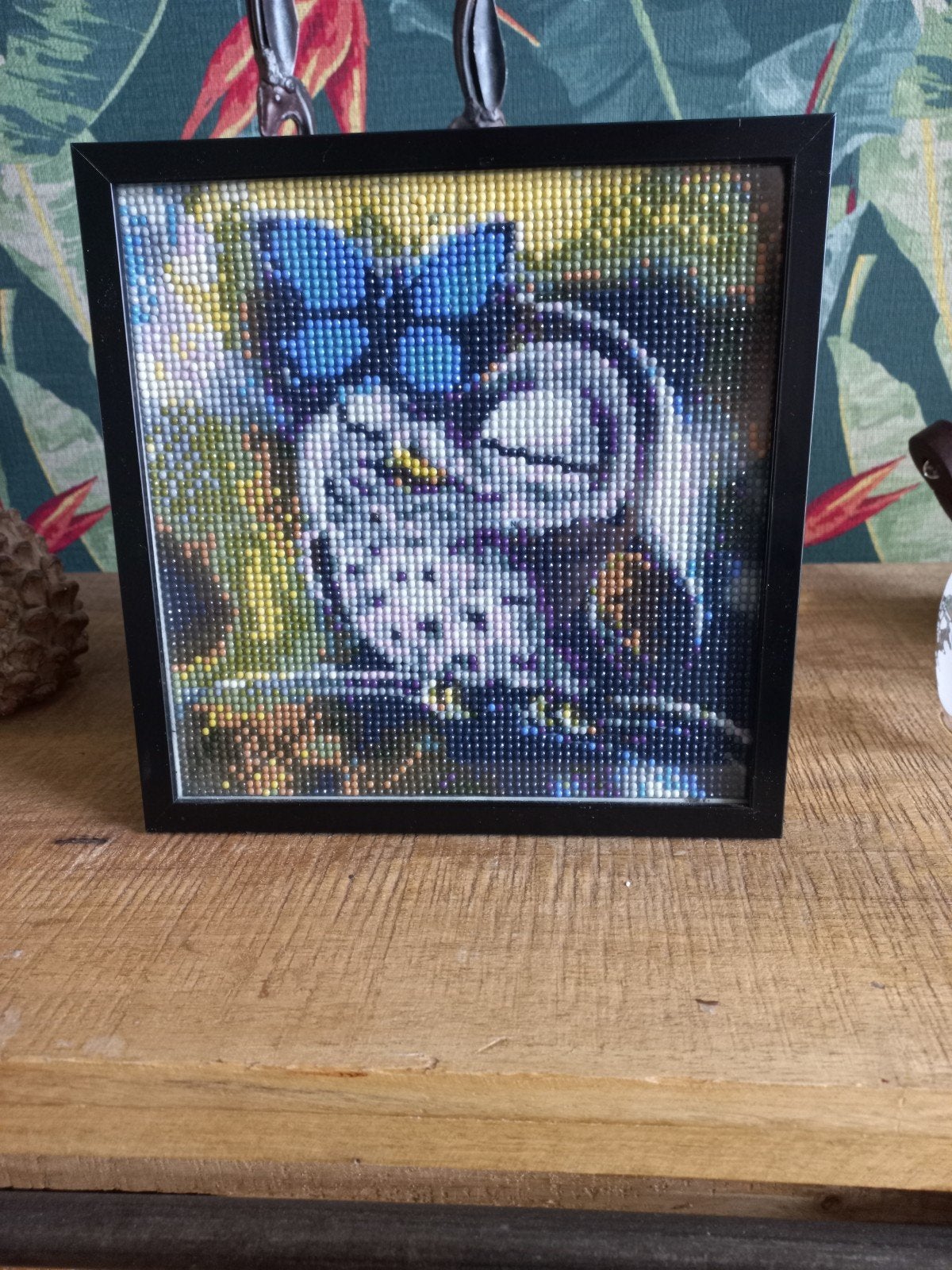diamond painting schilderijtje., Ophalen of Verzenden, Minder dan 50 cm, Schilderij