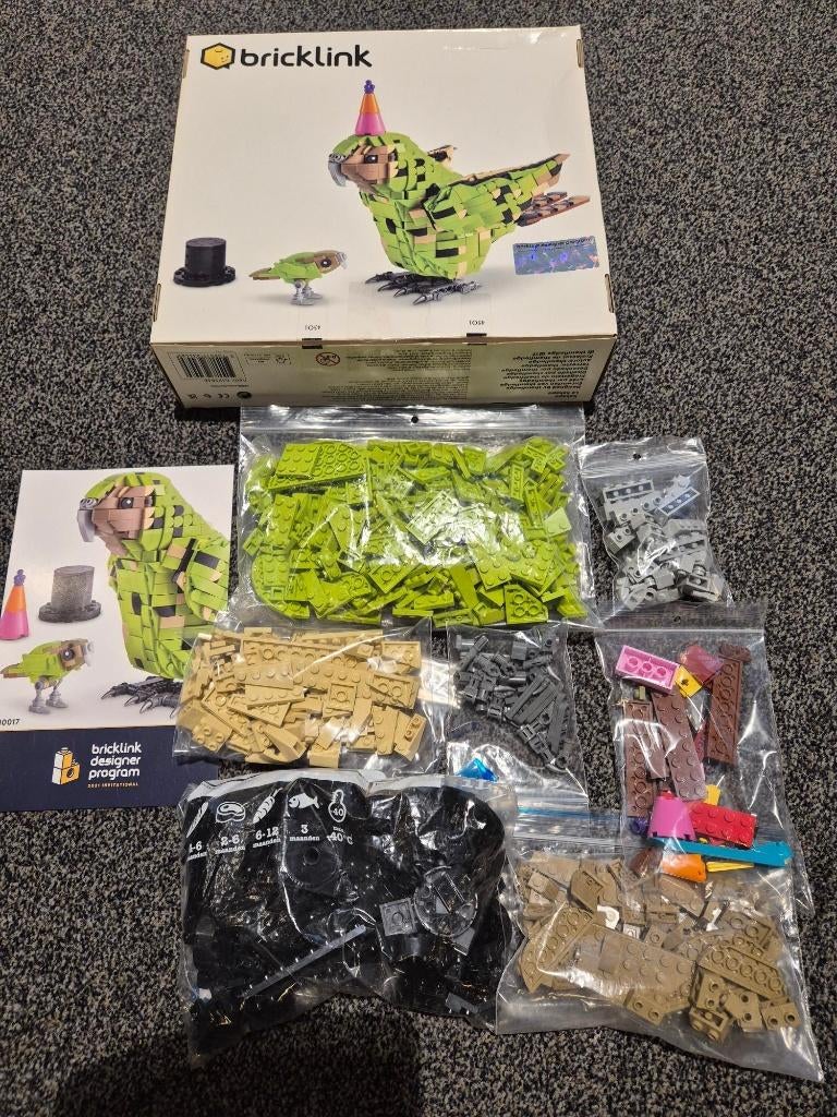 Bricklink Lego Kakapo 910017, Inclusief doos, Lego, Ophalen of Verzenden, Zo goed als nieuw