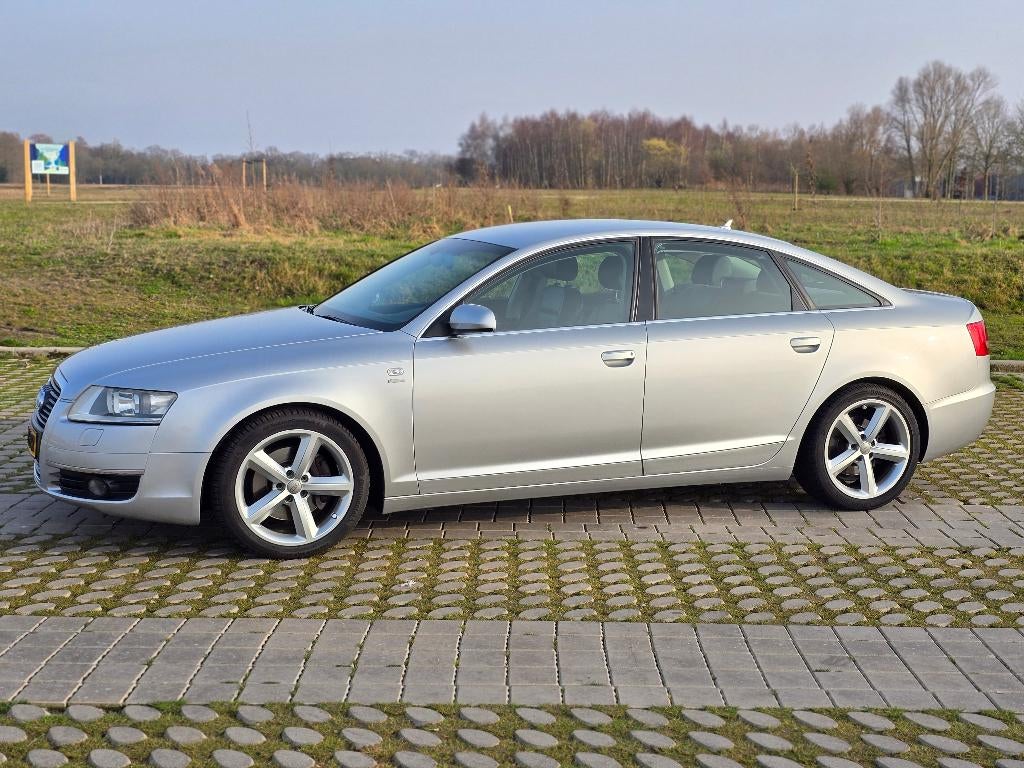 Audi A6 3.2 FSI 257PK limousine Quattro Tiptr. 2004  S-Line, Auto's, Audi, Particulier, A6, ABS, Achteruitrijcamera, Airbags, Airconditioning