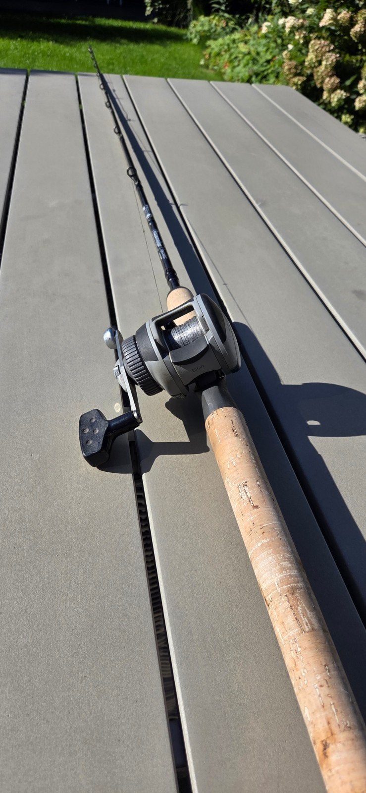 rozemeijer baitcaster met abu reel, Watersport en Boten, Ophalen, Gebruikt, Complete set