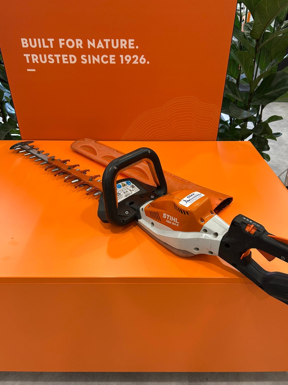 STIHL HSA 94R 60cm prof accu heggenschaar, Ophalen of Verzenden, Gebruikt, Accu