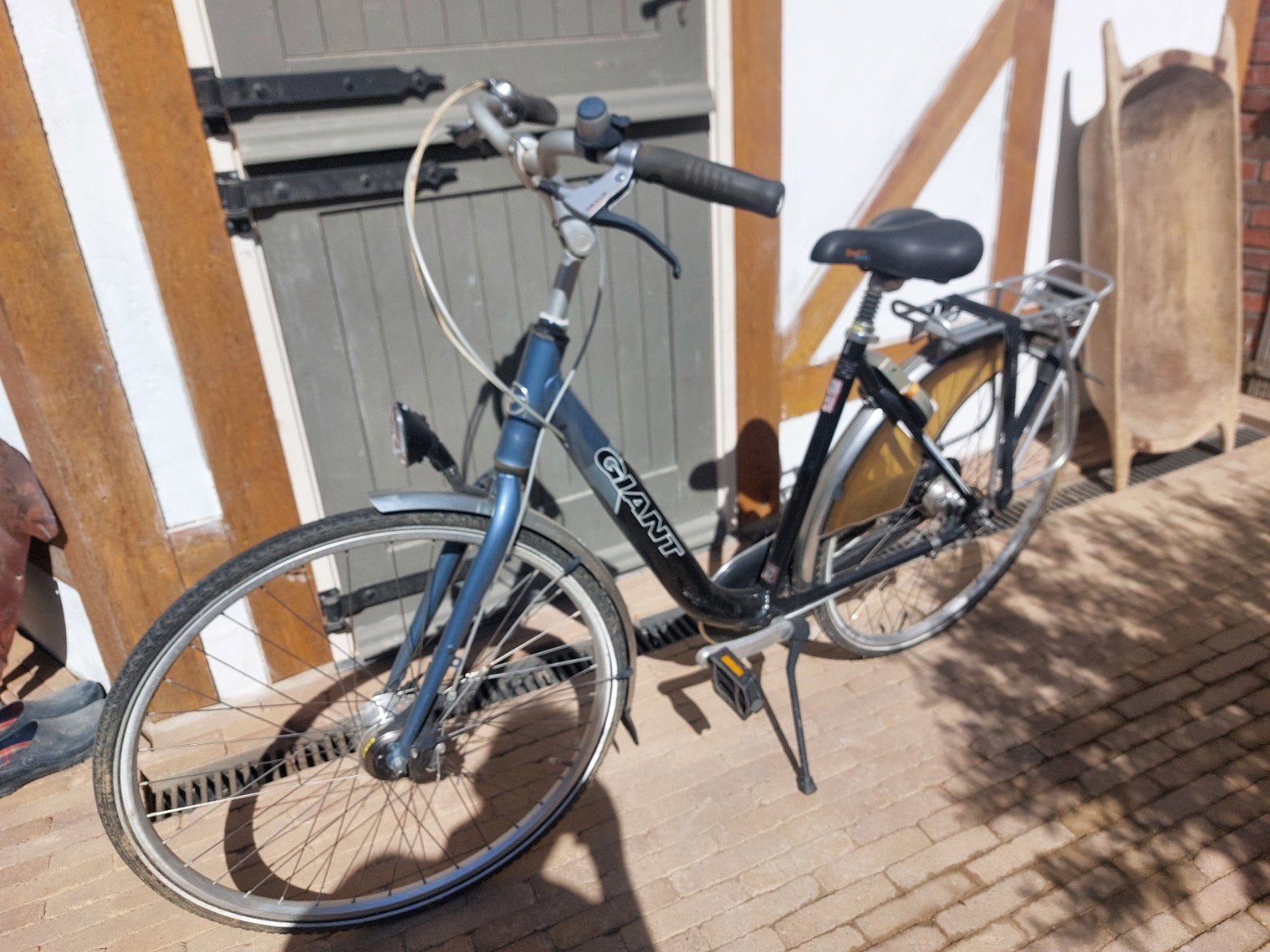 Giant damesfiets met 7 versnellingen, Fietsen en Brommers, Fietsen | Dames | Damesfietsen, Ophalen, Velgrem, Versnellingen, Giant