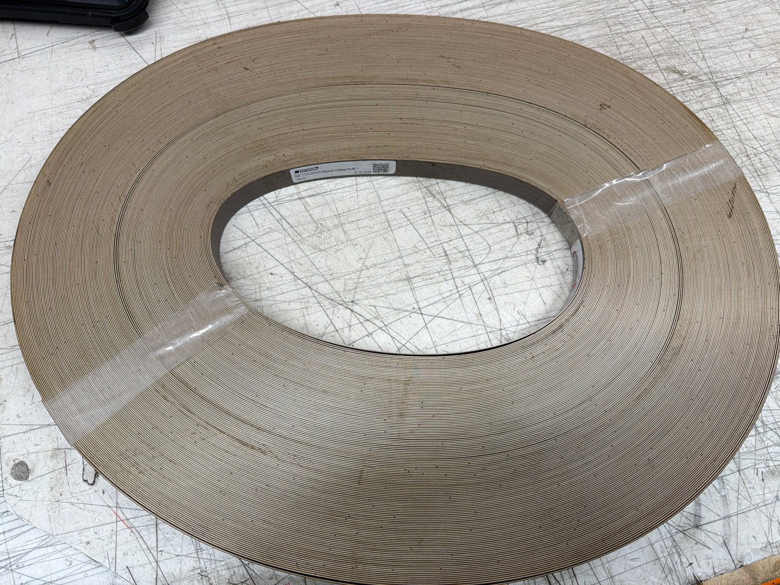 Ostermann Warmia Notelaar Bruin Kantband 150m, Nieuw, Ophalen of Verzenden, Nvt, Nvt