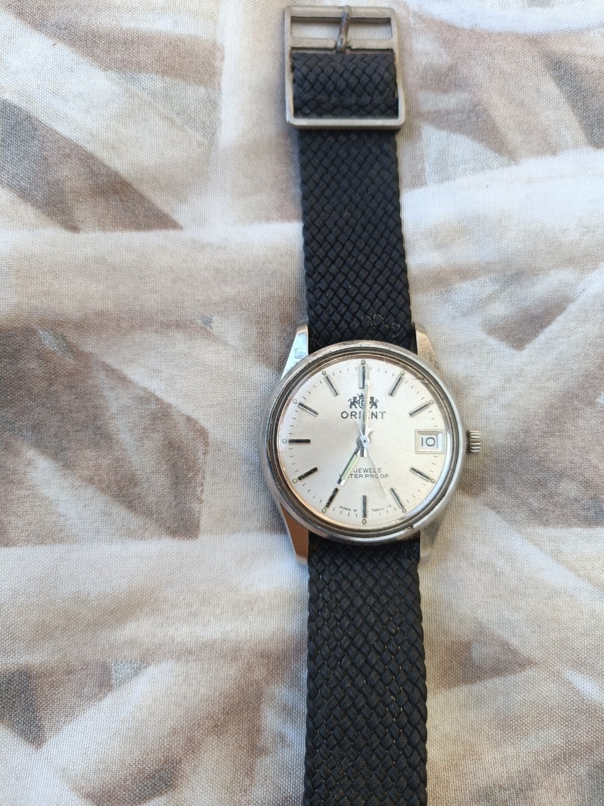 Vintage Orient handopwindbaar horloge, jaren '60. C978522.., Ophalen of Verzenden, Polshorloge, Overige merken