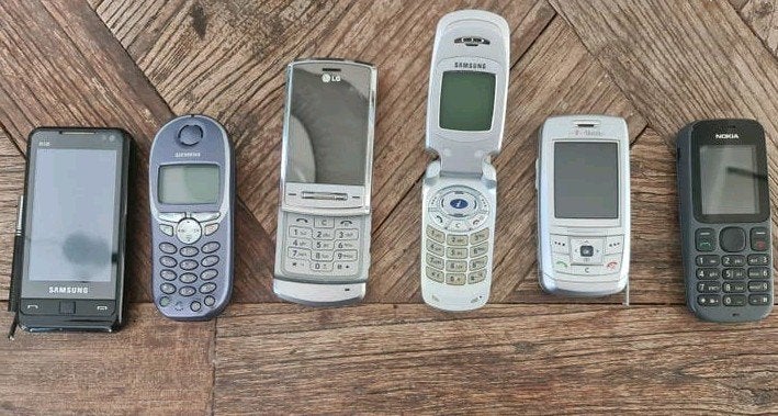 Partij oude mobiele telefoons (Nokia, Samsung, Siemens, LG), Gebruikt, Overige modellen, Ophalen of Verzenden, Minder dan 3 megapixel