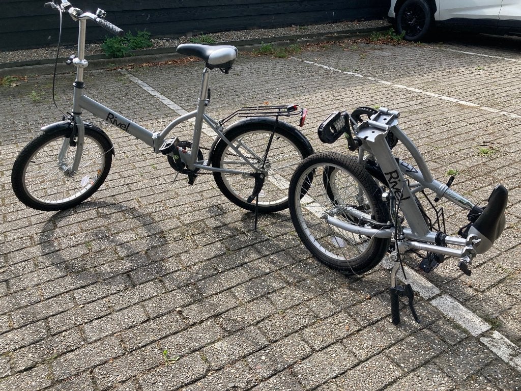2 vouwfietsen, Terugtraprem, Versnellingen, Zo goed als nieuw, 18 tot 20 inch