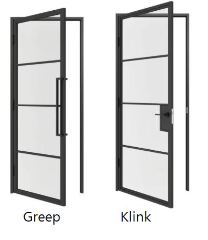 Tijdelijke aanbieding - Stalen deuren voor slechts 300 euro!, 120 cm of meer, Binnendeur, Ophalen of Verzenden, Glas