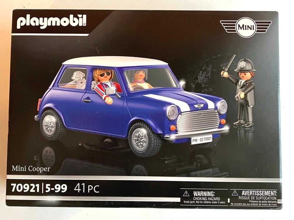 Playmobil Mini Cooper - 70921 nieuw., Ophalen of Verzenden, Zo goed als nieuw, Complete set
