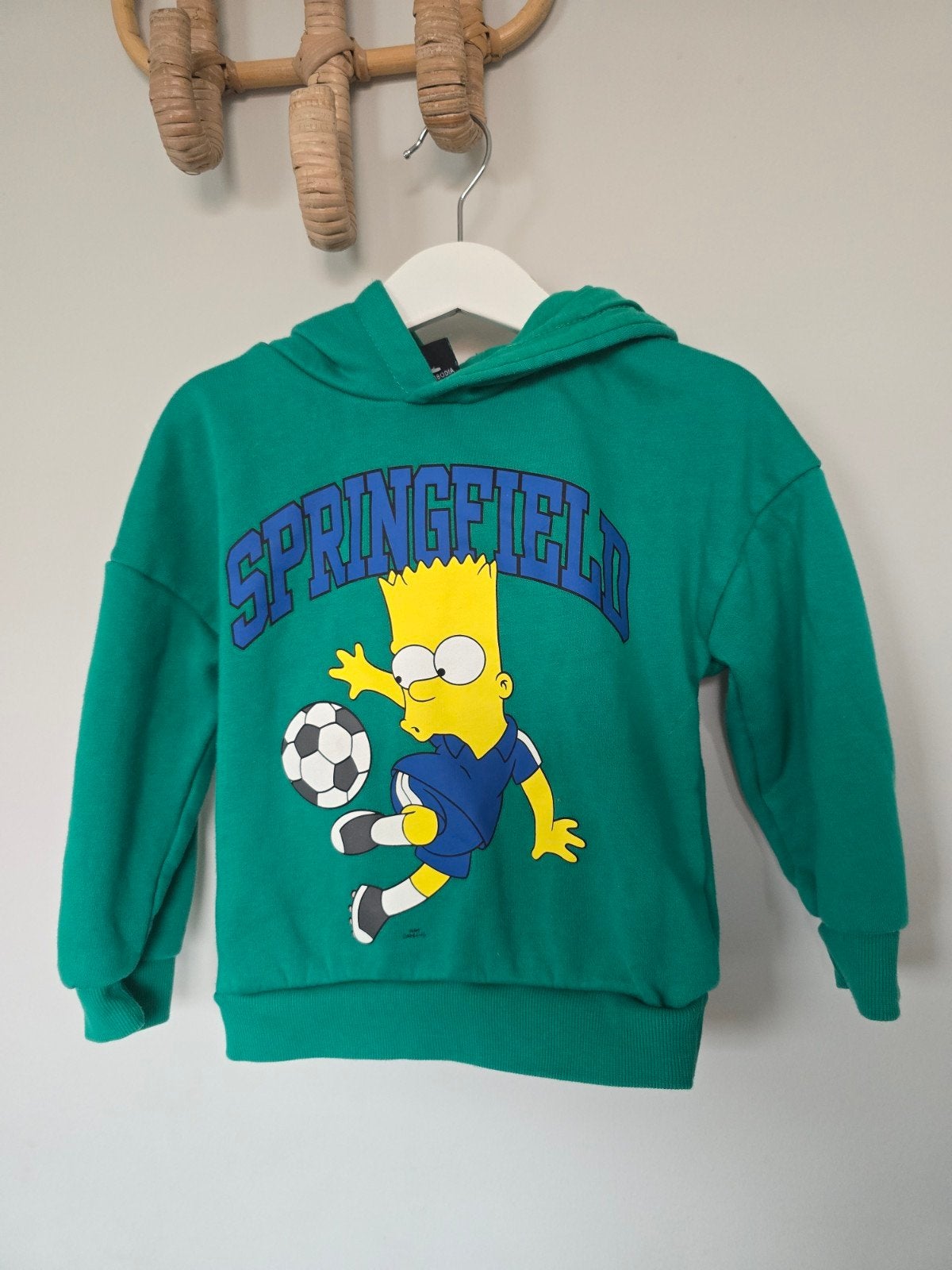 Groene Bart Simpson hoodie | the Simpsons - Springfield, Trui of Vest, Ophalen of Verzenden, Zo goed als nieuw, The simpsons