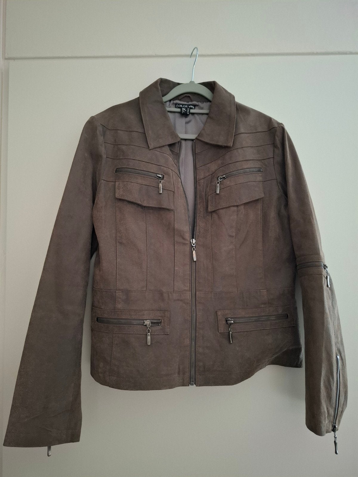 Dolce Vita Leren Damesjas Maat 44 - Bruin/Lever, Ophalen, Bruin, Maat 42/44 (L), Dolce Vita