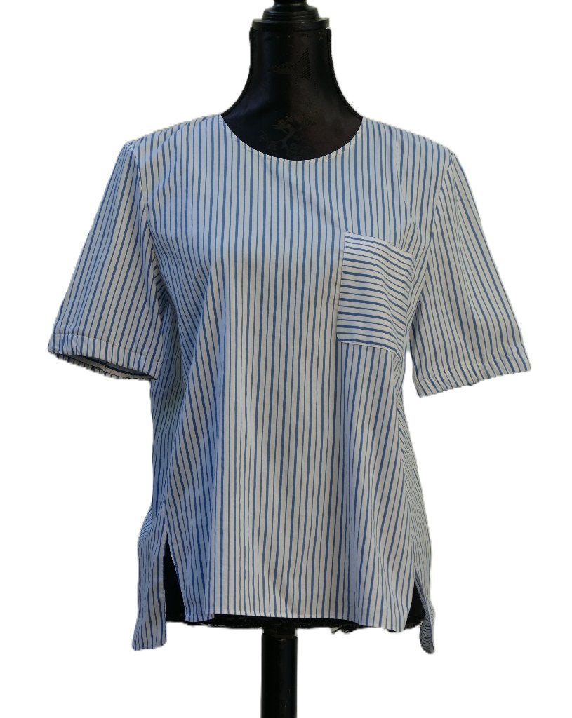 LUISA CERANO top maat 36, Zo goed als nieuw, Maat 36 (S), Verzenden, Blauw