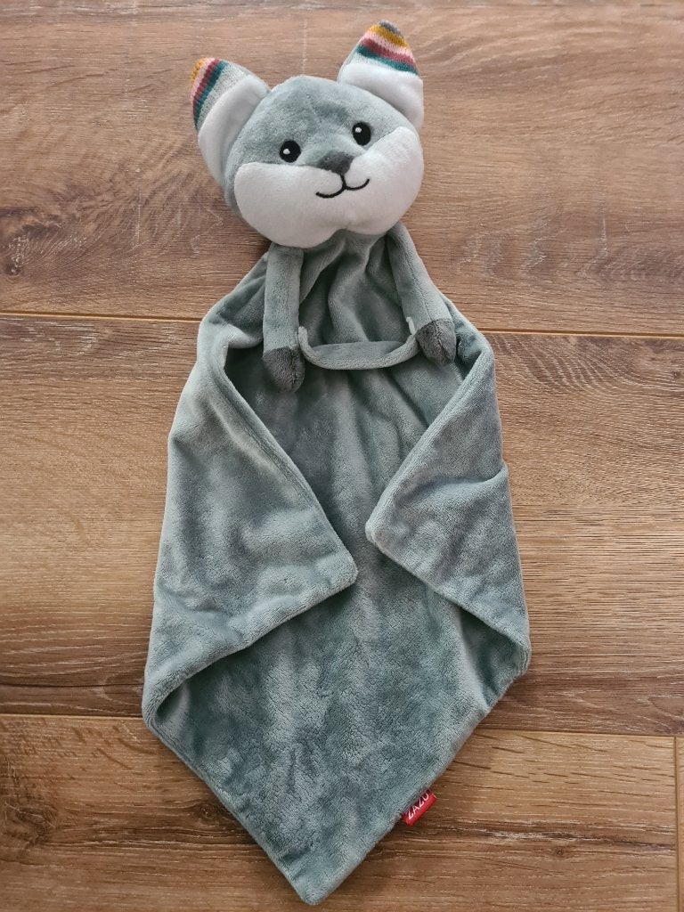 Nieuw!! Zazu Felix knuffeldoekje met geluid, Groen, Met geluid, Overige karakters, Overige typen