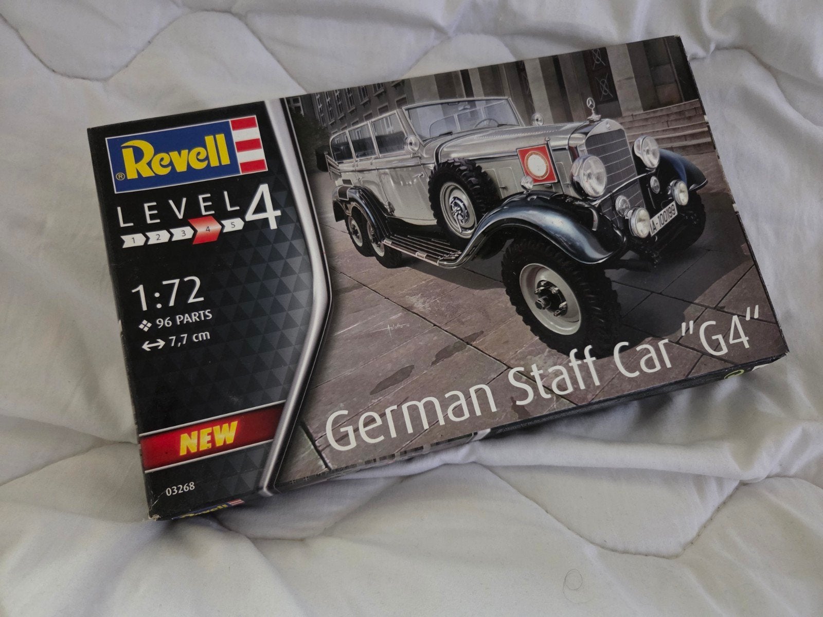 Revell German Staff Car G4 - Schaal 1:72, Hobby en Vrije tijd, Modelbouw | Auto's en Voertuigen, 1:50 of kleiner, Auto, Revell