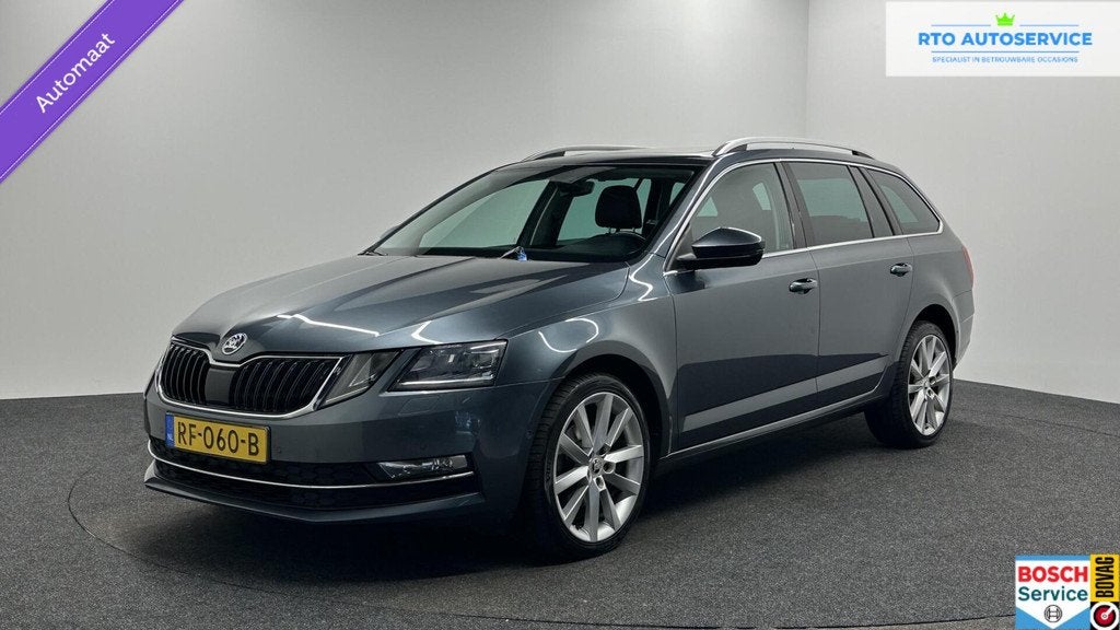 Skoda Octavia Combi 1.4 TSI Greentech Style Business PANO TR, Auto's, Skoda, Bedrijf, Te koop, Octavia, ABS, Achteruitrijcamera