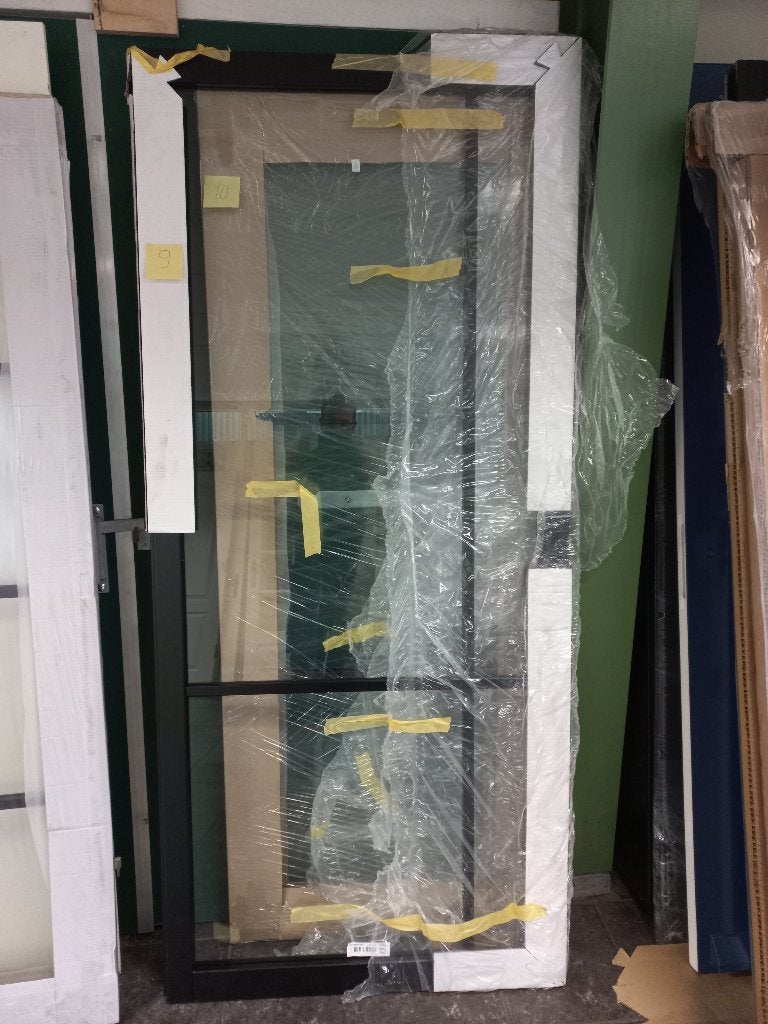 Skantrae slimserie. Nieuwe zwarte binnendeuren opdek, Ophalen, Fortweg 3, 120 cm of meer, Binnendeur