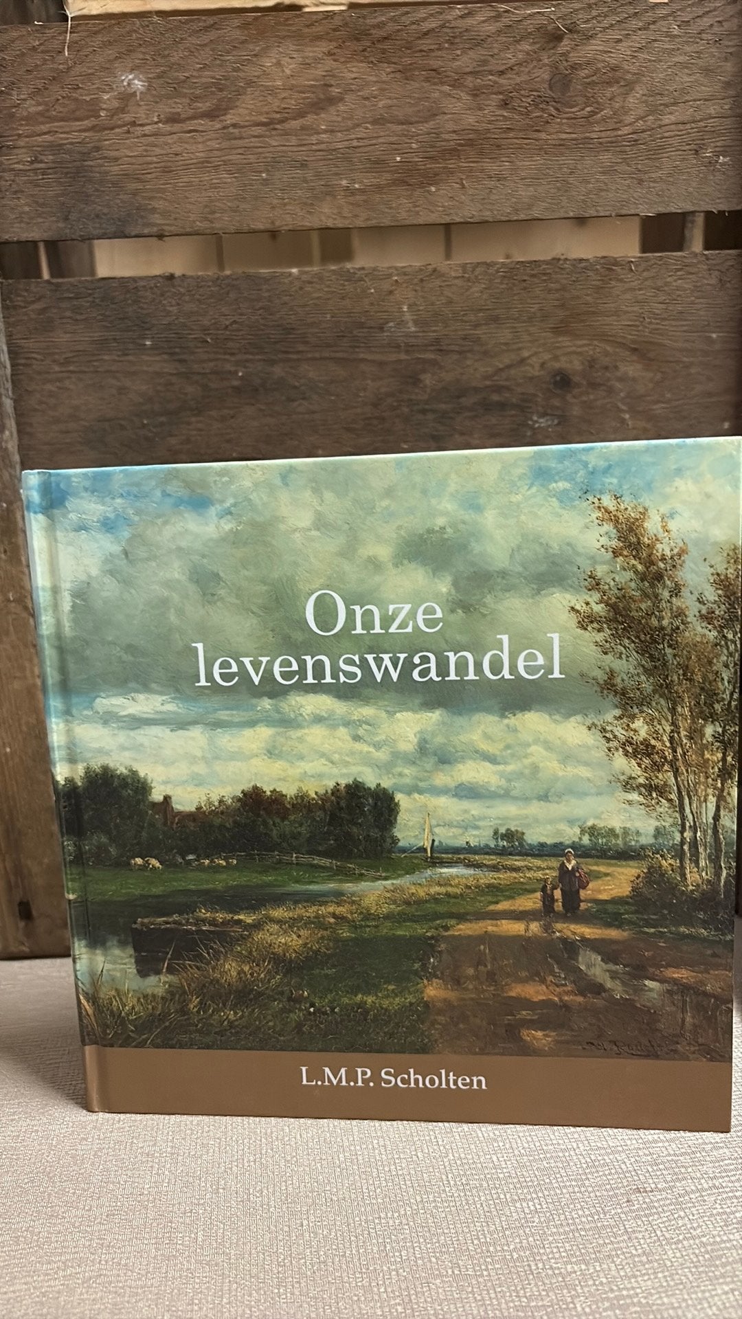 KR-1 L.M.P. Scholten - Onze levenswandel, Ophalen of Verzenden, Zo goed als nieuw, L.M.P. Scholten
