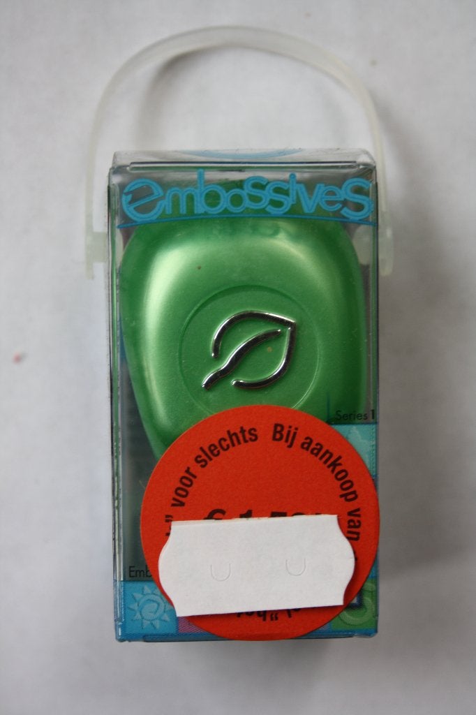 Embossing pons stem blad, Verzenden, Nieuw, Overige thema's, Pons of Mal