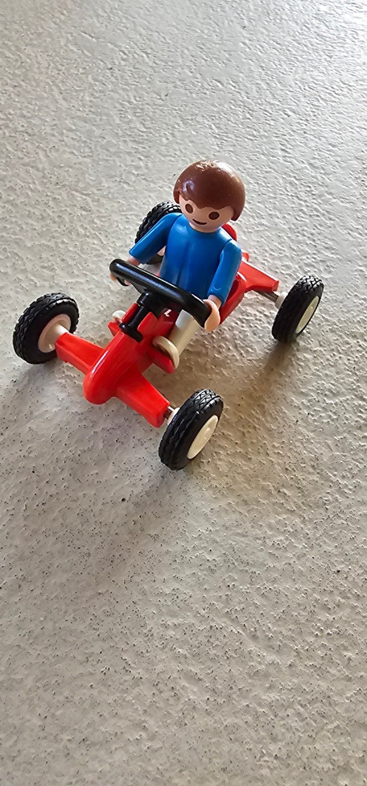 vintage Playmobil set "Jongen met skelter" 3358, Ophalen of Verzenden, Gebruikt