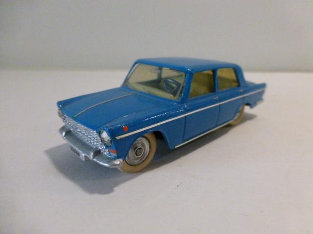 Corgi Toys Fiat 2100 blauw repaint, Ophalen of Verzenden, Zo goed als nieuw, Auto