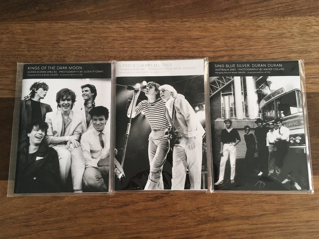 3x Fotoboekje Set Duran Duran 1981-1983 NIEUW, Pop, Overige formaten, Ophalen of Verzenden, Limited edition