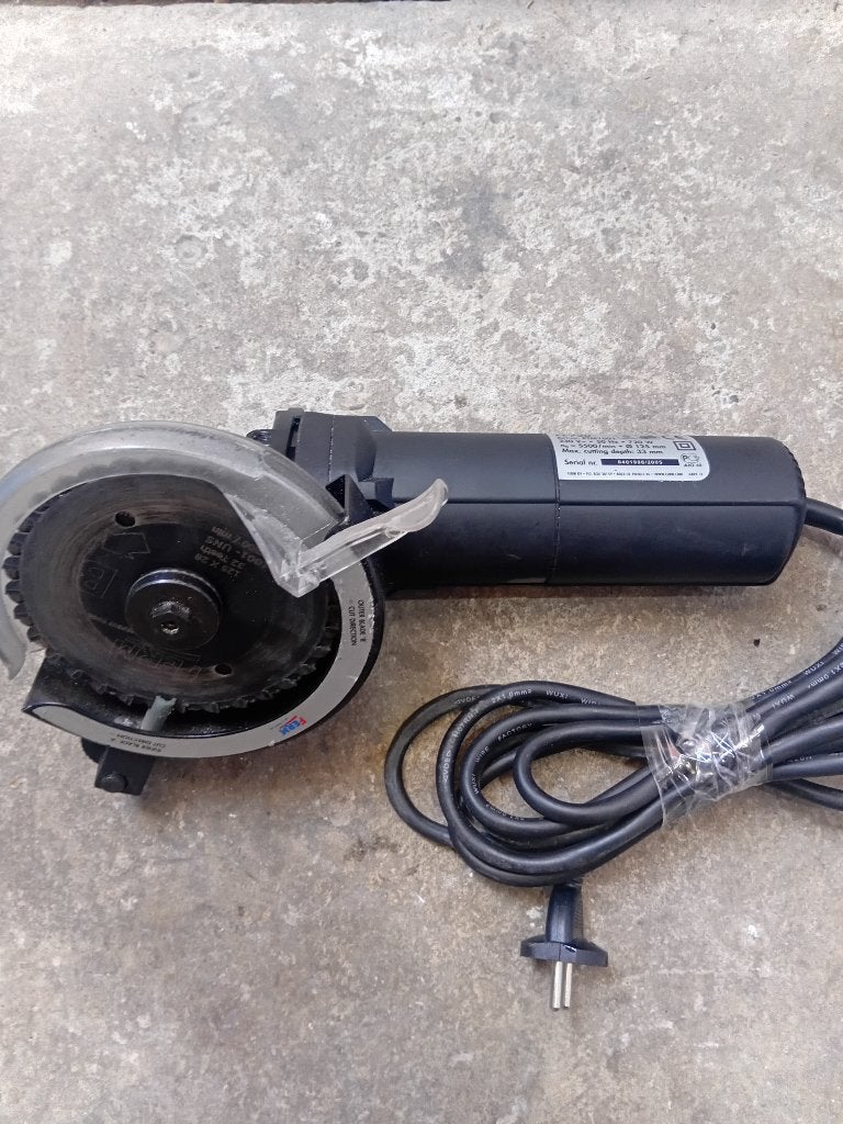 Ferm FT-720 Mini Cirkelzaag / Muurfrees 720W, Gebruikt, Muurfrees, Ophalen of Verzenden, Ferm