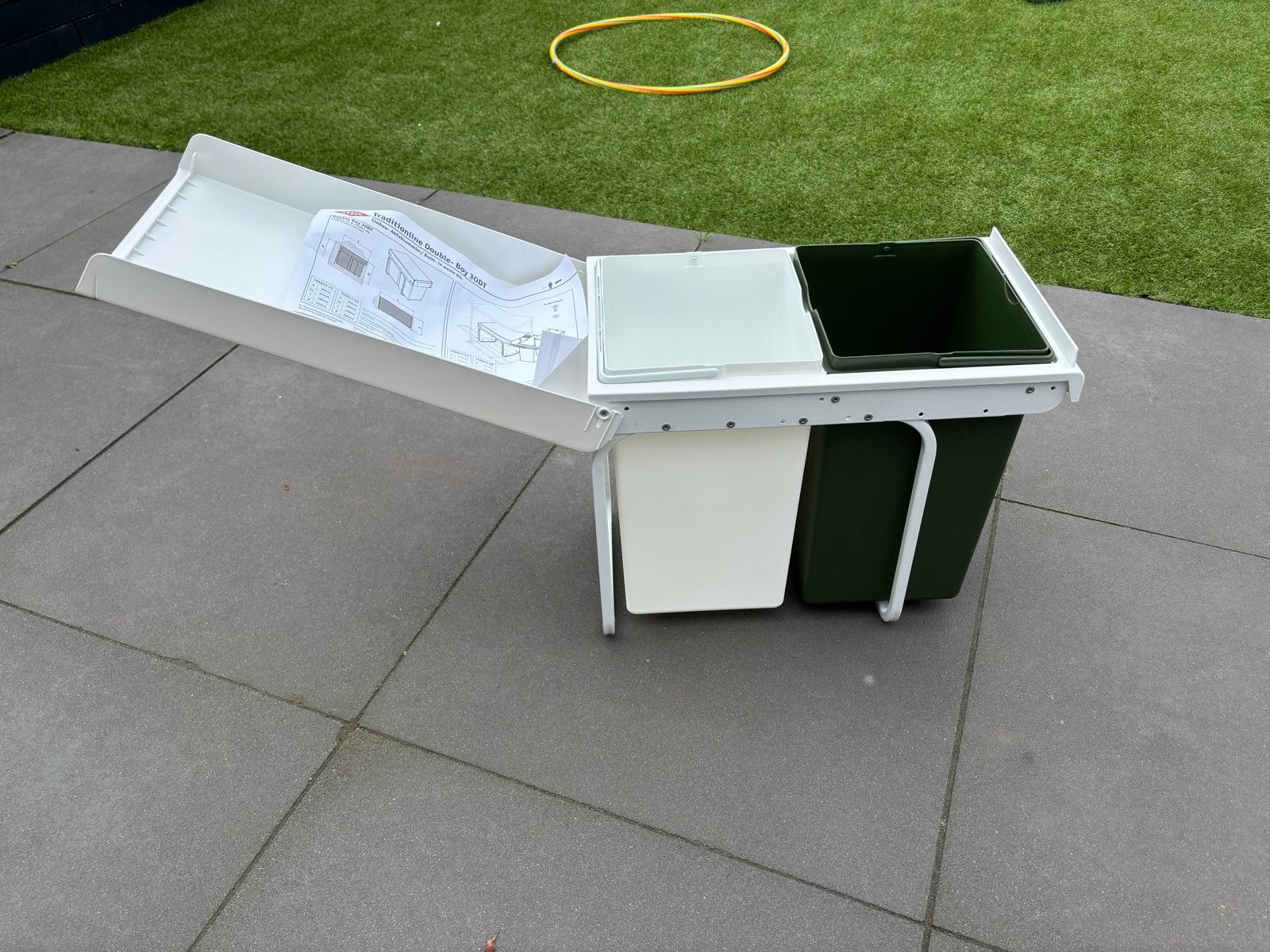 Nieuwe Wesco inbouw prullenbak voor de keuken, Huis en Inrichting, 20 tot 30 liter, Ophalen, Nieuw, Kunststof