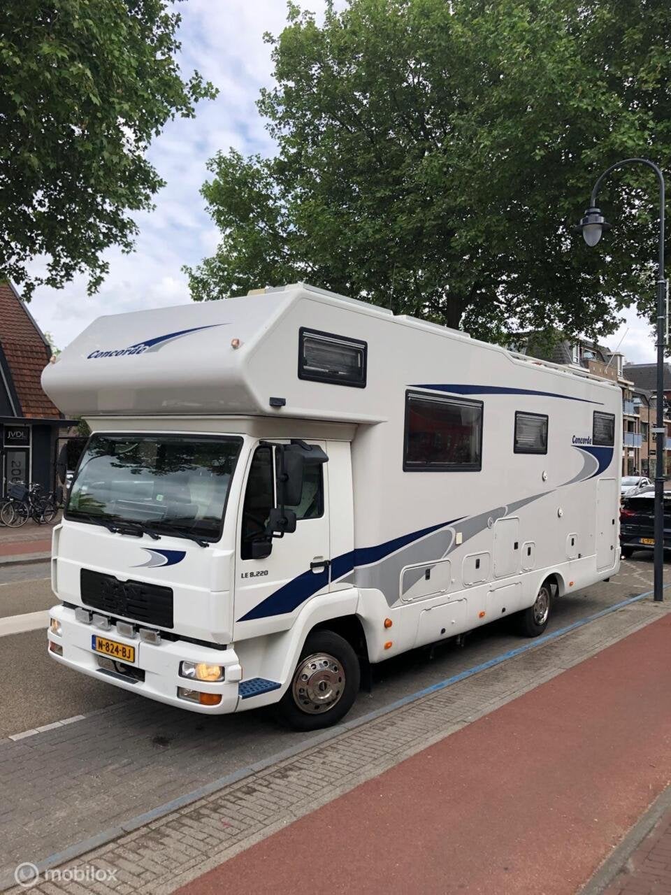 Concorde MAN 6 cil 220PK Veel opties !, Caravans en Kamperen, Campers, Overige merken, Alkoof, Bedrijf, Airconditioning