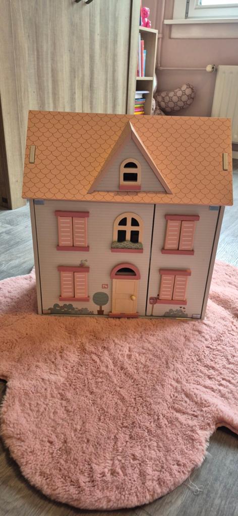 Little dutch poppenhuis compleet, Ophalen, Zo goed als nieuw, Poppenhuis