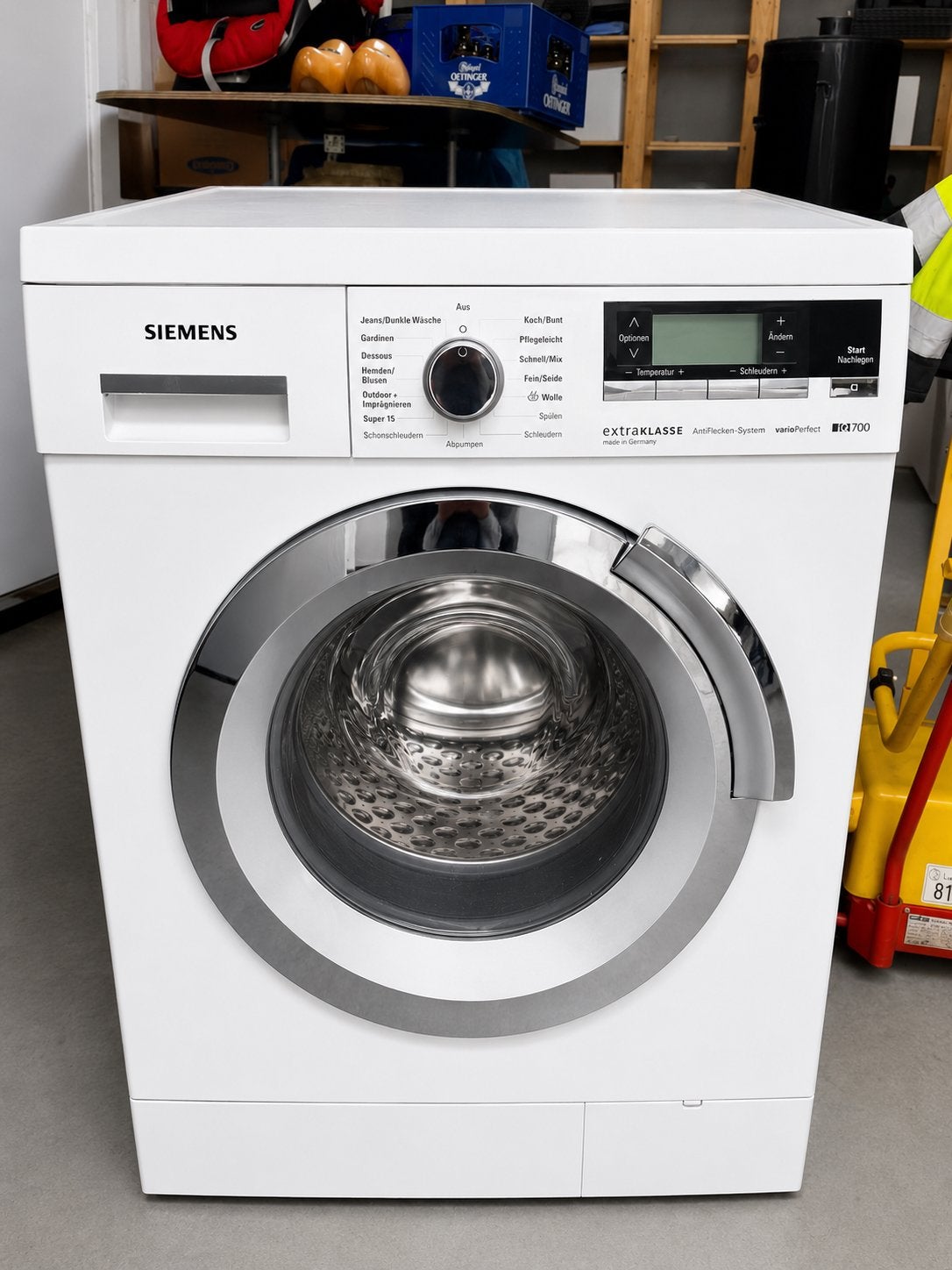 Siemens iQ700 extraKLASSE wasmachine, Ophalen, 1200 tot 1600 toeren, 8 tot 10 kg, Zo goed als nieuw
