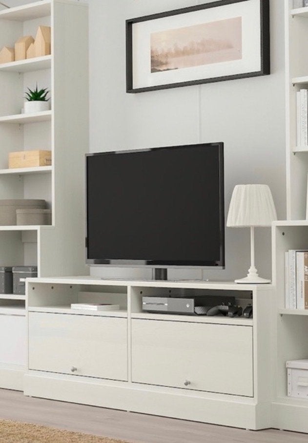 Ikea HAVSTA TV-meubel - 160x45 cm, Ophalen, Gebruikt, 25 tot 50 cm, 150 tot 200 cm