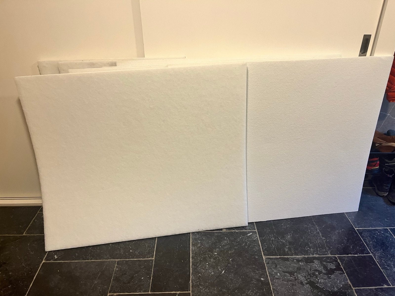 5 Grote Akoestische Wand- en Plafondbekleding Panelen, Ophalen, Zo goed als nieuw, Overige materialen