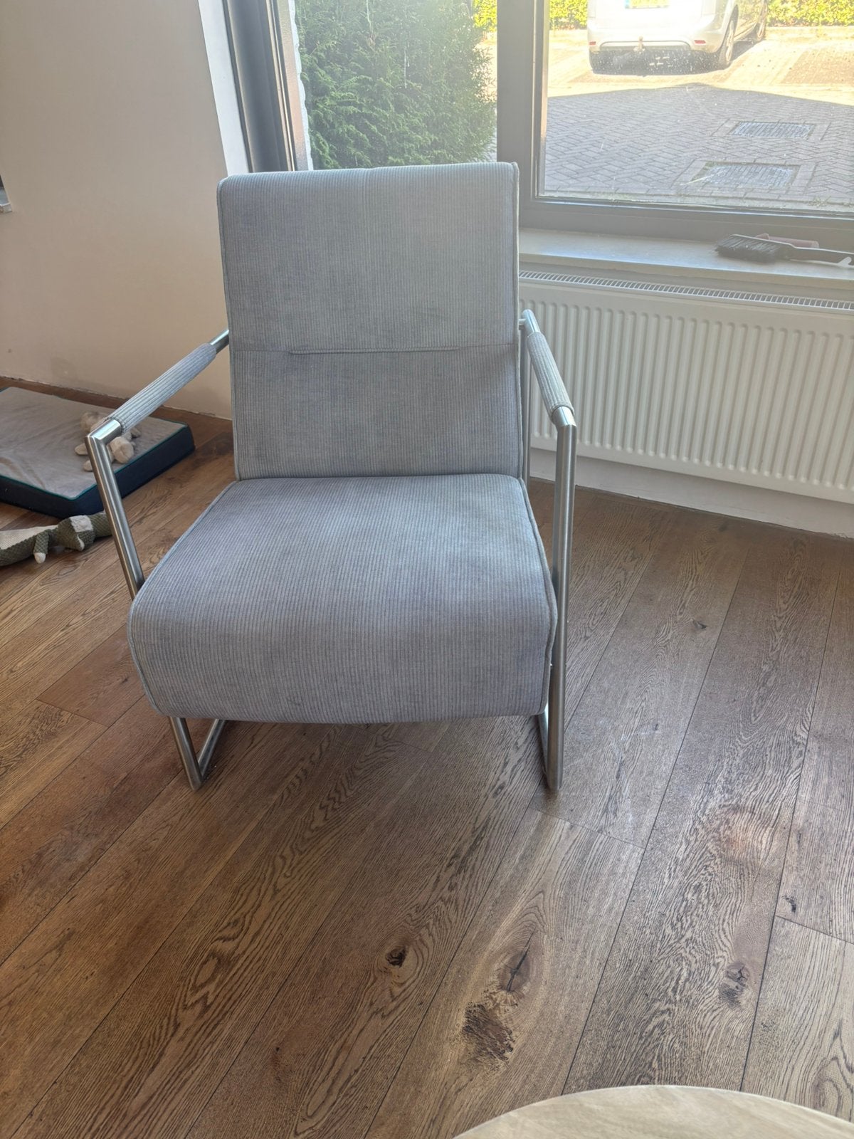 Bueno fauteuil Xooon - Licht blauw/groen, Huis en Inrichting, Fauteuils, Ophalen, Zo goed als nieuw, 75 tot 100 cm, 50 tot 75 cm