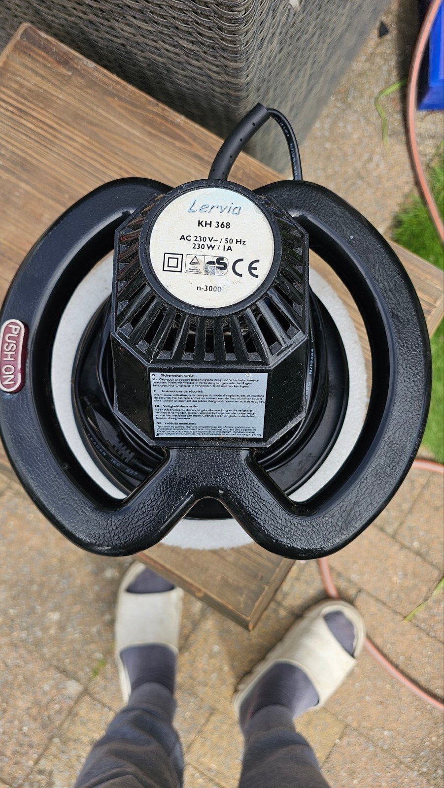 Lervia KH 368 Polijstmachine, Ophalen of Verzenden, Gebruikt, Minder dan 600 watt, Overige typen