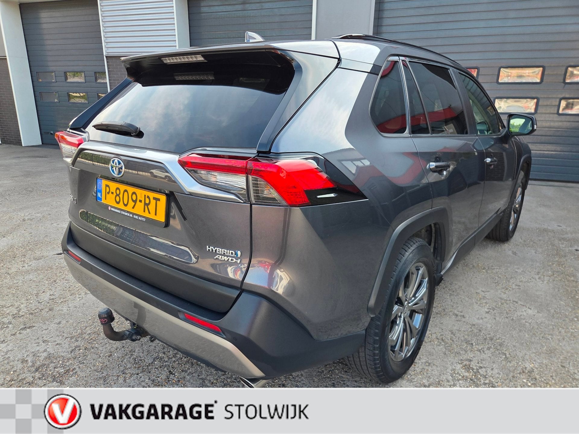 Toyota RAV4 2.5 Hybrid AWD Dynamic Automaat- BTW auto- Trekh, Auto's, Toyota, Automaat, Stof, Gebruikt, 4 cilinders