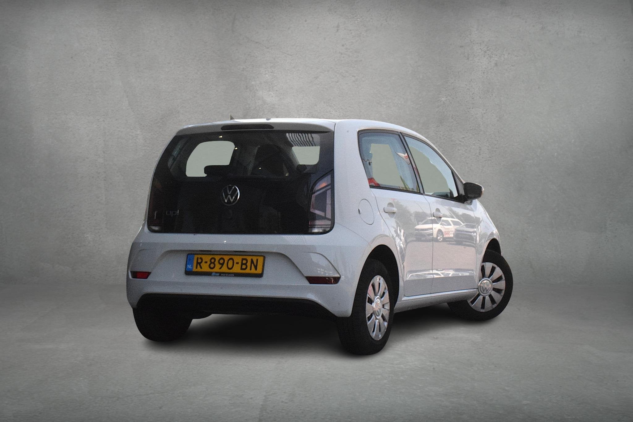 Volkswagen Up! 1.0 | 5 Deurs | Airco | DAB, Auto's, Stof, Gebruikt, 4 stoelen, Origineel Nederlands