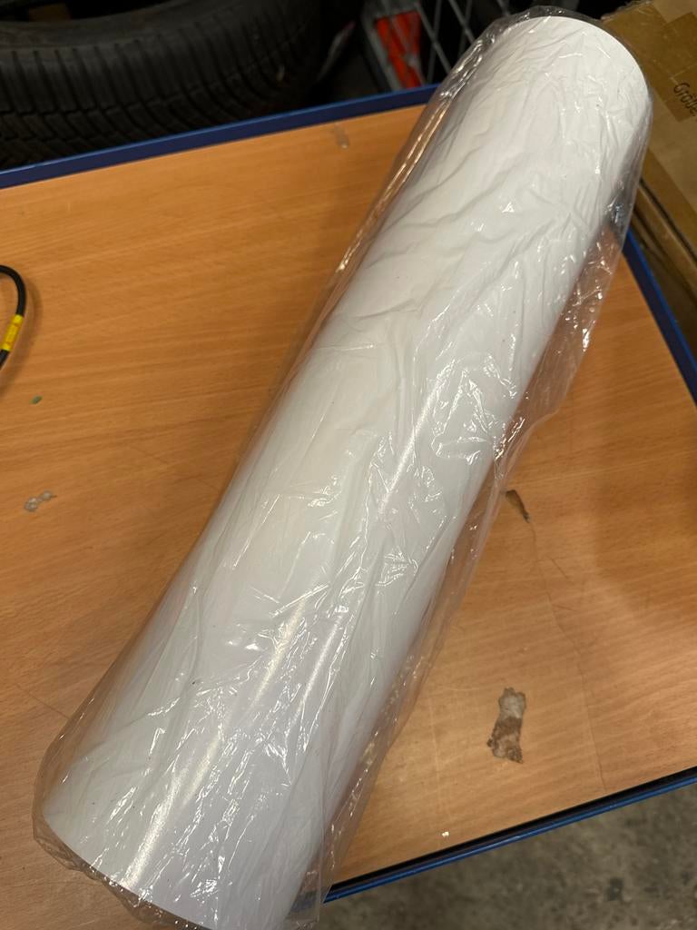 Poli-Flex Turbo Flexfolie Wit 25m x 500mm, Hobby en Vrije tijd, Geschikt voor stof, Textiel, Nieuw, Ophalen of Verzenden