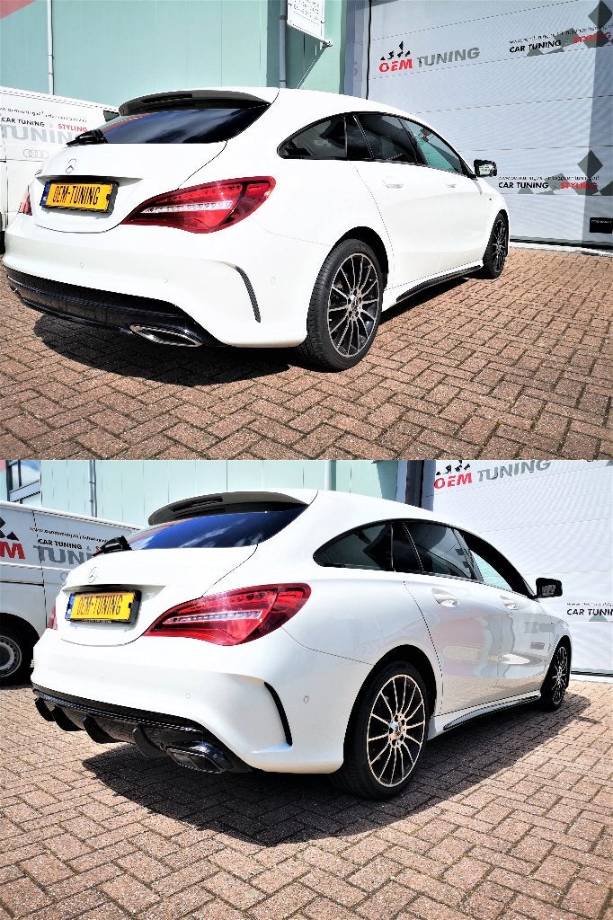 CLA45 AMG Style Diffuser X117 C117 16-19 Hoogglans Zwart, Ophalen of Verzenden