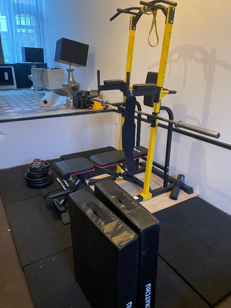 Complete Home Gym, Sport en Fitness, Ophalen, Zo goed als nieuw, Rug, Overige typen