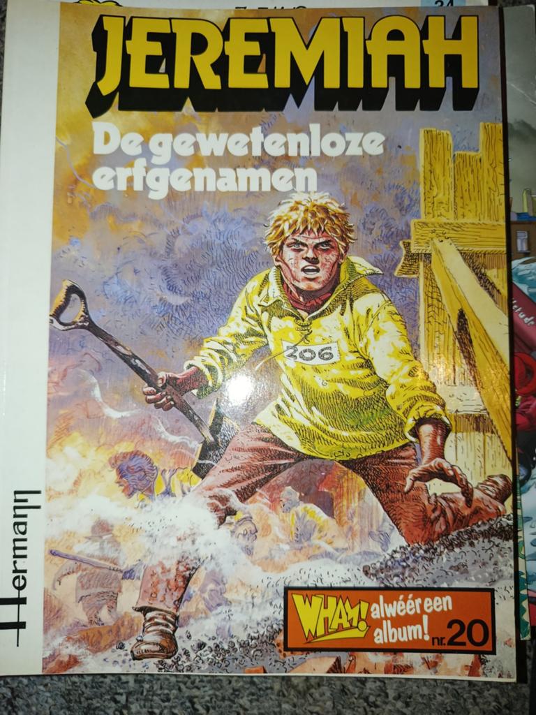 6 Jeremiah stripboeken - elk in goede staat, Ophalen of Verzenden