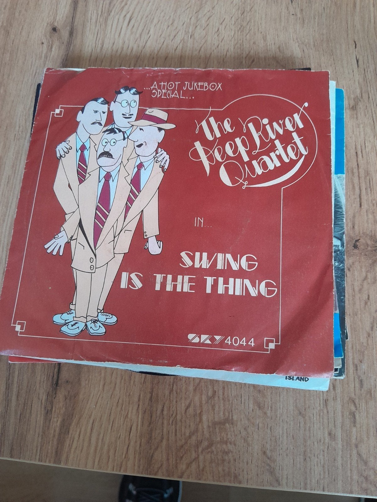 The deep river quartet 7inch swing in the thing, Ophalen of Verzenden, Zo goed als nieuw