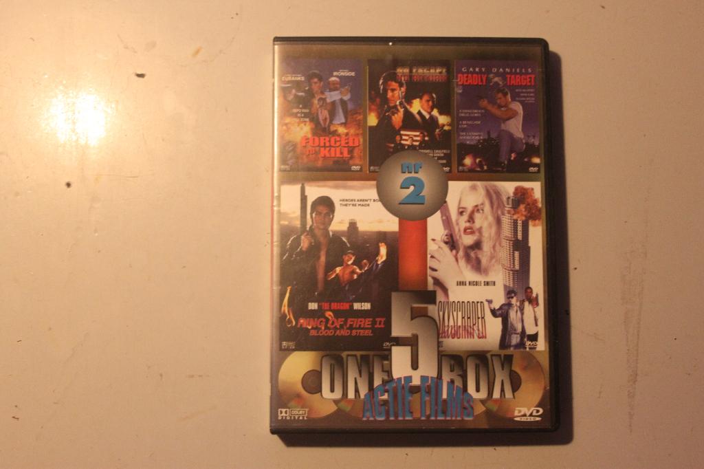 803h - dvd - one 5 box - nr 2 - actie films, Alle leeftijden, Ophalen of Verzenden, Gebruikt